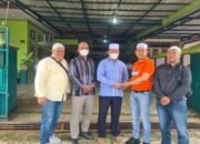 Ketua Pewarta Melayat dan Berikan Santunan ke Rumah Duka Mertua Kasubbid Penmas Bid Humas Polda Sumut