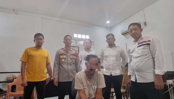 Respon Cepat Polsek Kalidoni Tangkap Pelaku Bawa Sajam Saat Peras Warga Sei Selayur