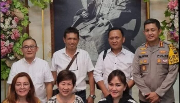 Jalin Silaturahmi, Kombes Pol Valentino Kunjungi Kediaman Tjong A Fie 