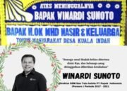 Winardi Sunoto Mantan Direktur Inalum Tutup Usia, Ok M Nasir Ucapkan Belasungkawa