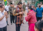 Bobby Nasution Safari Natal di GKPI Jemaat Khusus Glugur Darat