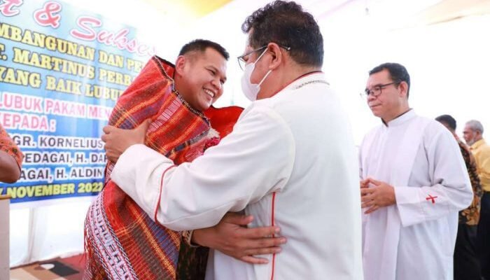 Wabup Sergai Resmikan Gereja Santo Martinus, Diharap Memberikan Energi Positif Umat Katolik dalam BerIbadah