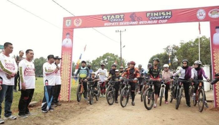 Darma Wijaya Harapkan Cross Country & Fun Bike Bupati Sergai Cup Jadi Ajang Promosi Pariwisata