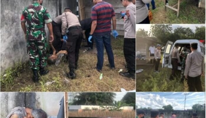 Heboh, Warga Ogan Ilir Temukan Mayat Telungkup di Warung Kosong