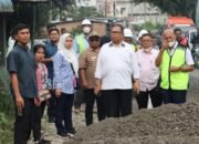 Baskami Ginting Berang Saat Ninjau Proyek Jalan Langkat Lihat Truk Kelebihan Tonase Lalu Lalang