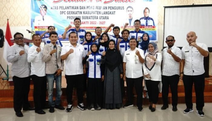 GERKATIN Langkat Dilantik, Pemkab Akan Selalu Hadir Berikan Perhatian