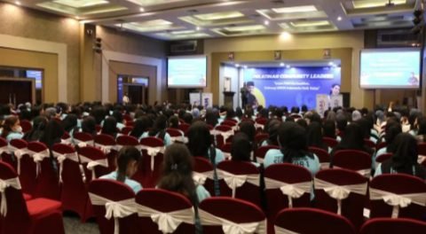 Suasana acara PT PNM, Sabtu (3/12/2022). (Foto : Rudi).