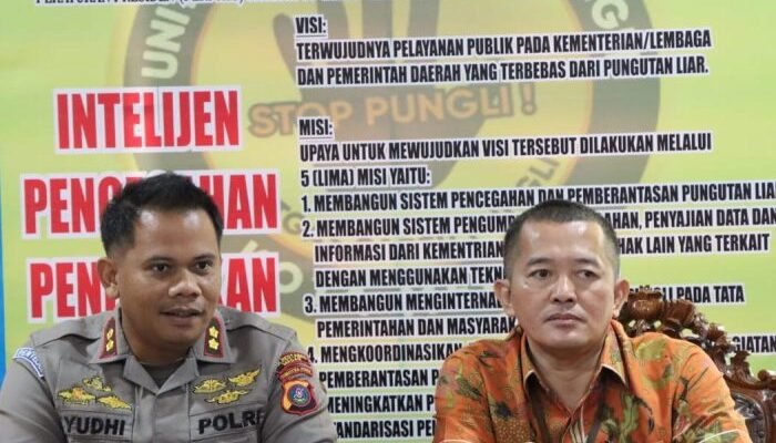 Wakapolrestabes Medan Monitoring dan Evaluasi Saber Pungli Pemprov Sumut 