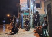 Antonius Pantau Langsung Pelaksanaan Cor Beton Jalan Hingga Dini Hari