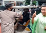 Sat Binmas Polrestabes Berbagi Kepada Warga Kurang Mampu