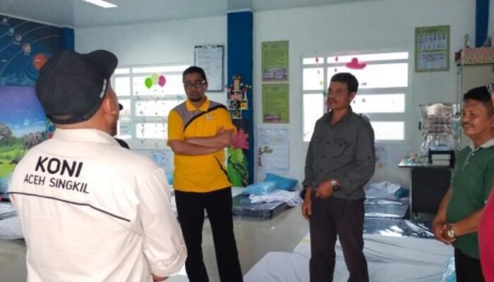 Pj Bupati Sambangi Pemondokan Kontingen Aceh Singkil 
