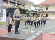 Kombes Pol Valentino Tekankan Kepada Anggota Cek Penjagaan Mako Polrestabes Medan