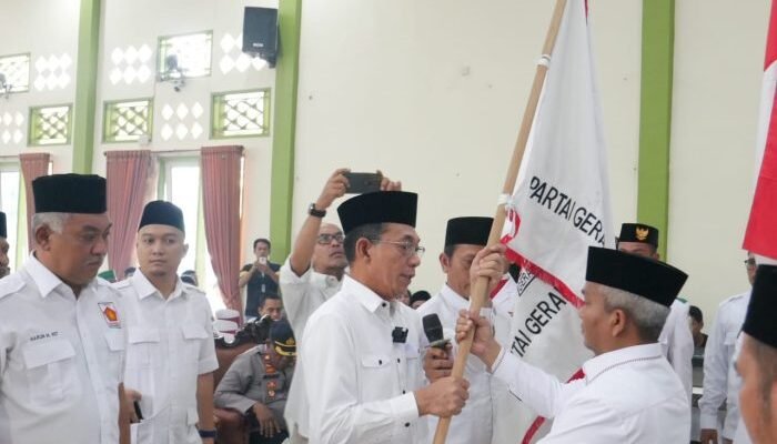 DPC Gerindra Padang Lawas Dilantik, Targetkan 12 Kursi di 2024 