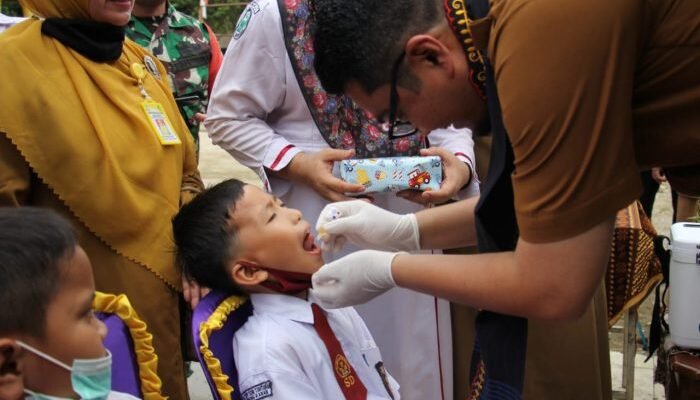 Pemkab Aceh Singkil Canangkan Pelaksanaan Sub PIN Polio Tetes ORI