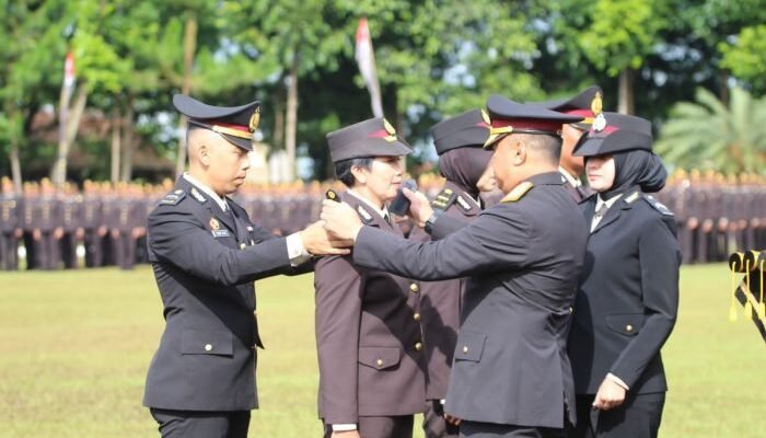Polri Kembali Lantik 1.254 Bintara Menjadi Perwira