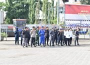 Dit Polairud Polda Sumsel Kirim 1 Pleton Ikuti Apel Patroli Sinergitas Bersama Berantas Narkoba