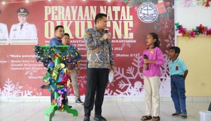 Wabup Sergai Tutup Rangkaian Safari Natal 2022