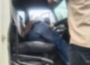 Sopir Kontainer Tewas Mendadak Saat Parkir di Warung