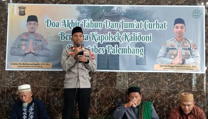 Pererat Silaturahmi Dengan Masyarakat, Polsek Kalidoni Gelar Program Jumat Curhat 