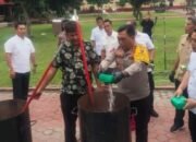 Polda Sumut Musnahkan Narkotika Senilai Rp 185 Miliar