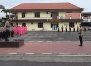 Kapolrestabes Medan Pimpin Upacara Kenaikan Pangkat: Tetaplah Bekerja Semaksimal Mungkin