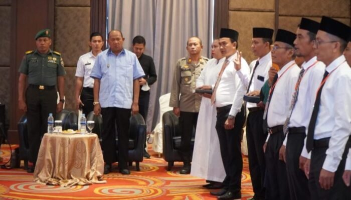 KPU Langkat Lantik 155 Anggota PPK