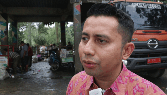 Camat Medan Kota Buka Suara Terkait TPS di Taman Teladan
