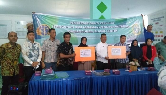 Pemprov Sumut Bayarkan Ganti Kerugian Pengadaan Tanah Pembangunan Islamic Center