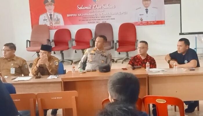 Kapolsek Indrapura Tegaskan Galian C Tanjung Muda Jangan Beraktifitas
