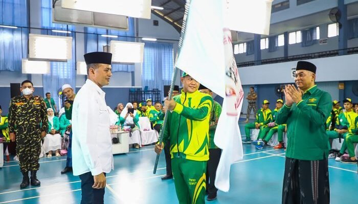 Musa Rajekshah Lepas Kontingen Porseni NU Sumut, Targetkan Tiga Besar