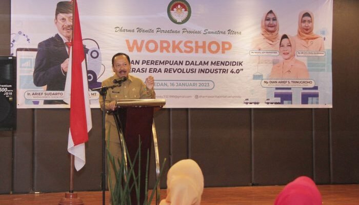 Sekdaprov Sumut Harap Perempuan Tingkatkan Literasi dan Berkarya di Ruang Digital