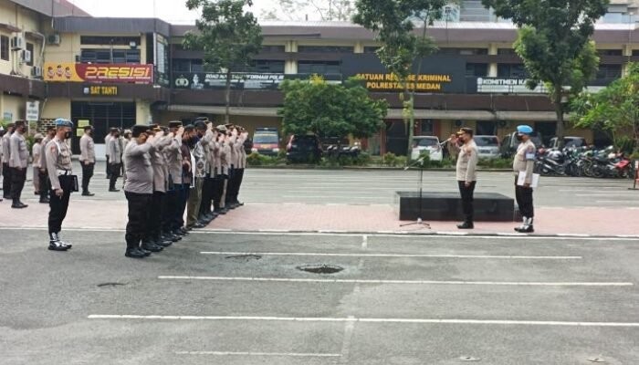 Personel Polrestabes Medan Ditekankan Agar Hindari Narkoba 