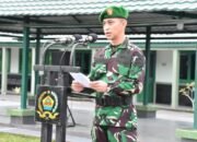 Korem 023/KS Gelar Upacara Bendera Gabungan