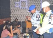 POM AU Lanud Soewondo Bersama Polsek Medan Baru Razia Zoom KTV