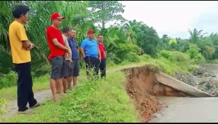 Tanggul Sei Dalu Dalu Terancam Jebol Akibat Erosi, Bambang Pardede: Kami Segera Tindaklanjuti