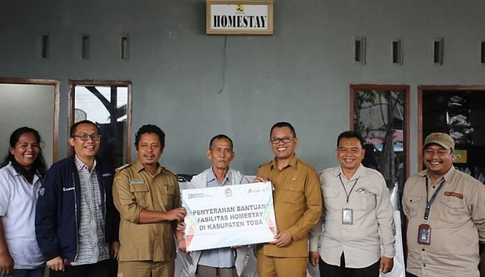 Inalum Serahkan Bantuan Fasilitas Homestay di Toba Jelang F1H2O, Bupati dan Warga Berterima Kasih
