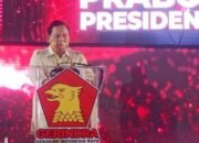 Prabowo di Perayaan Natal Gerindra: Kita Tak Boleh Dipecah Belah Atau Diadu Domba