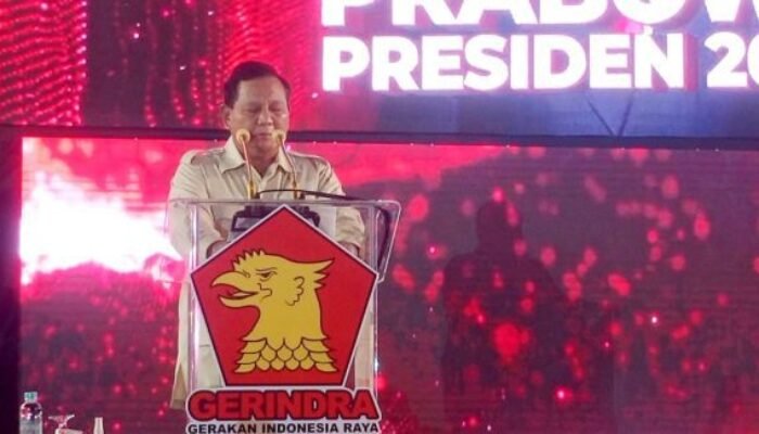 Prabowo di Perayaan Natal Gerindra: Kita Tak Boleh Dipecah Belah Atau Diadu Domba 