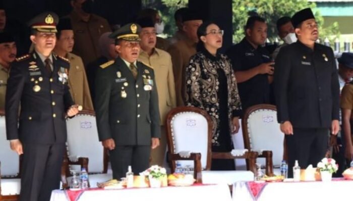 Kombes Pol Valentino Hadiri Penyerahan Tunggul Kecamatan Terbaik Tingkat Provinsi Sumut 