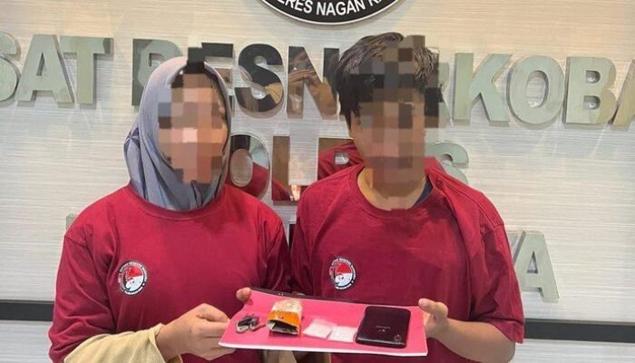 Pasutri Edarkan Sabu di Nagan Raya Ditangkap