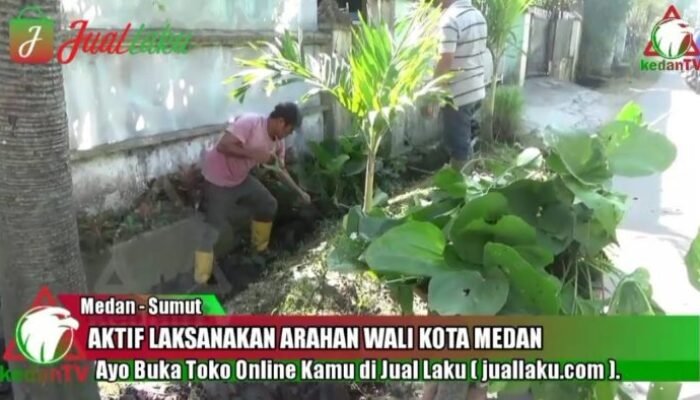 Lurah Denai Gerak Cepat Bersihkan Drainase Dangkal Akibat Sedimen