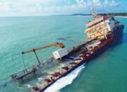 Kapal Tanker Bocor Tumpahkan Aspal, Nelayan Nias Utara Tak Bisa Melaut