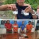 Barang bukti sabu 38 gram tangkapan Polsek Indrapura dan 4 pengedar sabu di Gang Krakatau, Kelurahan Indrapura dengan barang bukti 9 gram sabu tangkapan BNNK Batu Bara. (Foto Humas)