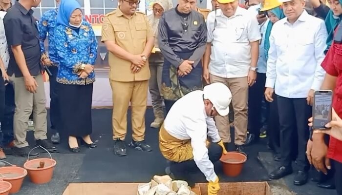 Gubsu Sindir Saat Peletakan Batu Pertama Kantor Bupati Batu Bara, Banyak Numpang Seremoni