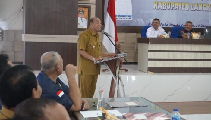 Syah Afandin Hadiri Pelantikan PABSI Langkat