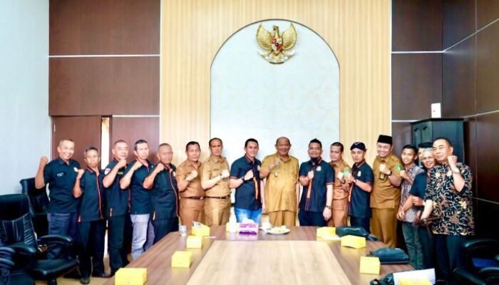 Syah Afandin Terima Audiensi PMM Langkat dan Pengurus Joko Tingkir