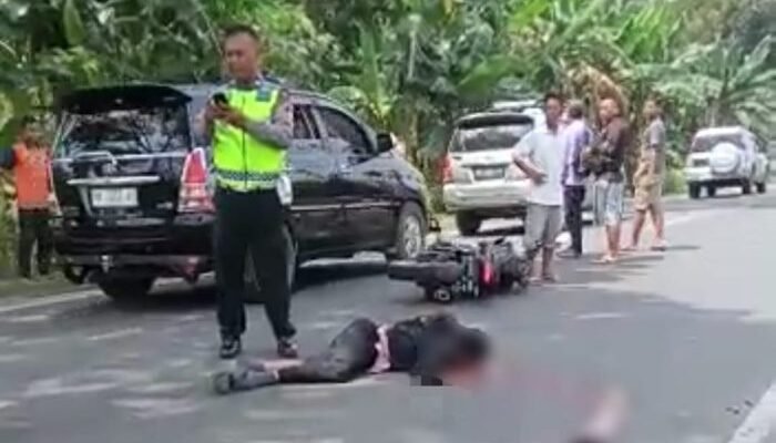 ASN Pemkab Batu Bara Tewas Kena Lindas Bus KUPJ di Jalinsum Binjai Baru