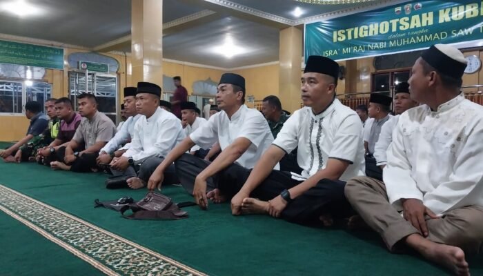 Kodim 0309/Solok Gelar Istighosah Secara Virtual Peringati Isra Mi’raj 1444 H