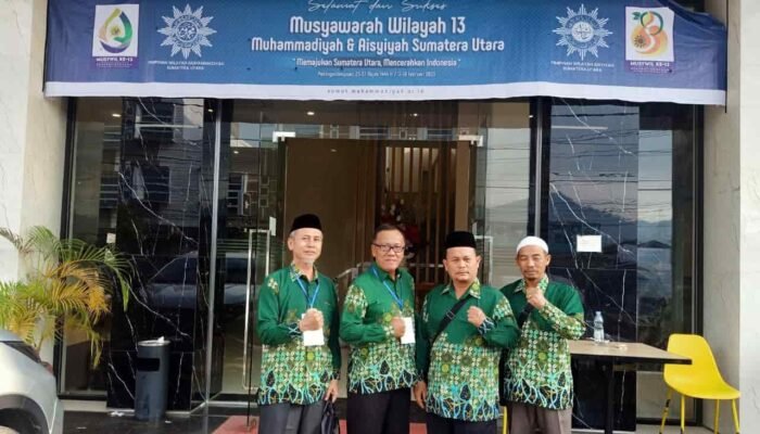 PD Muhammadiyah Batu Bara Kirim 16 Peserta dan Penggembira Muswil di Kota Padang Sidimpuan