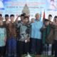 Plt Bupati Langkat Syah Afandin bersama tokoh paguyuban dan kepolisian dan TNI, Kamis (16/2/2023). (Foto : Tim).